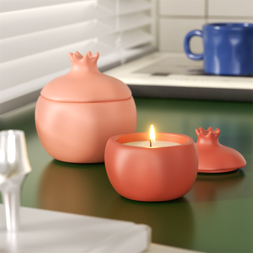 Candle Supplies Jars - Nicole Nar Beton Mum Kavanoz ve