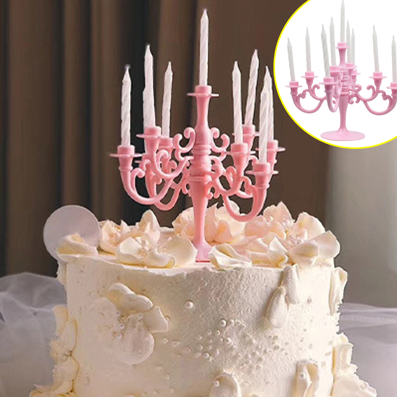 Candle Supplies Luxury - Kek Dekorasyon Şamdan Mum Pişirme Retro