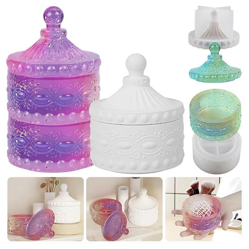 Candle Supplies Jars - 1 takım Çizgili Mum Kavanoz Silikon