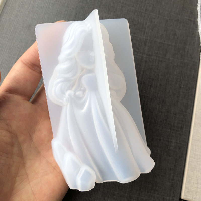 3D Sevimli Prenses Silikon Mum - Candle Making Supplies Online incelemesi ve fiyatı