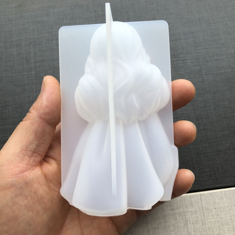 3D Sevimli Prenses Silikon Mum - Candle Making Supplies Online incelemesi ve fiyatı