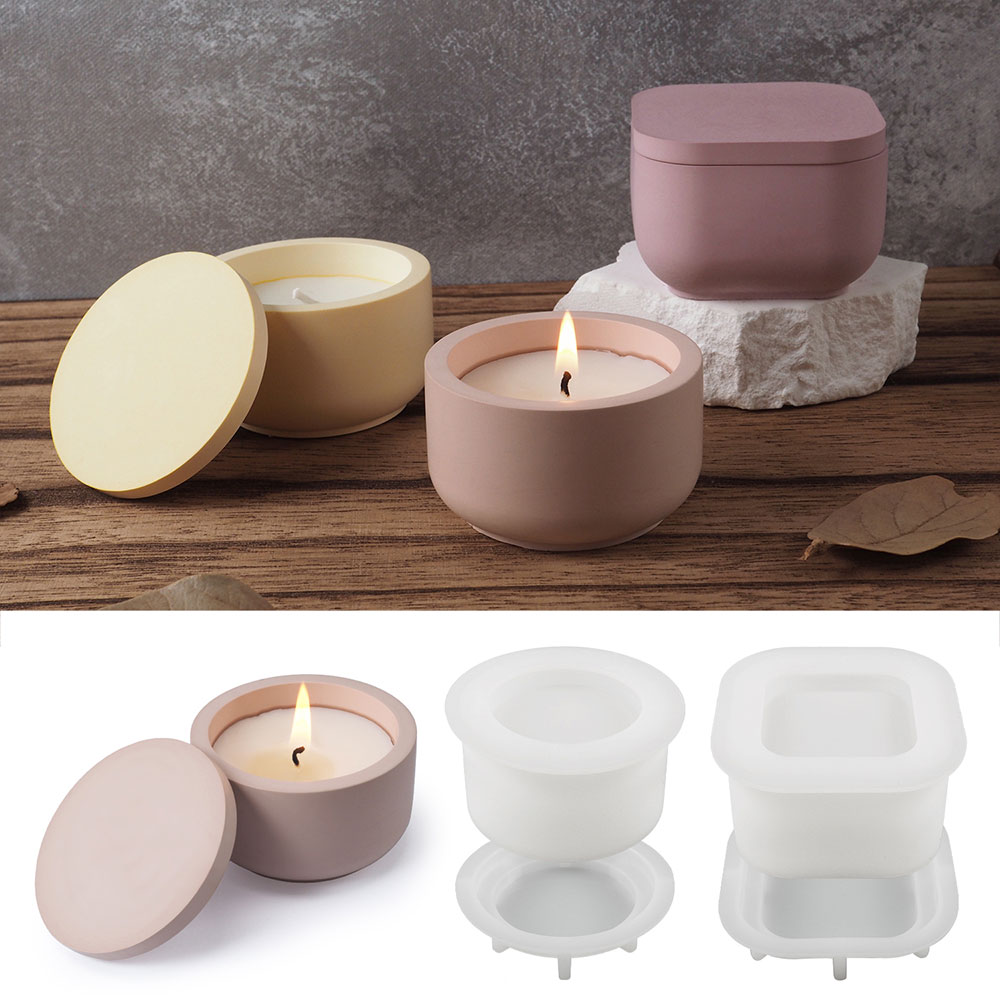 Yuvarlak saklama kutusu siliko - Candle Supplies Jars incelemesi ve fiyatı