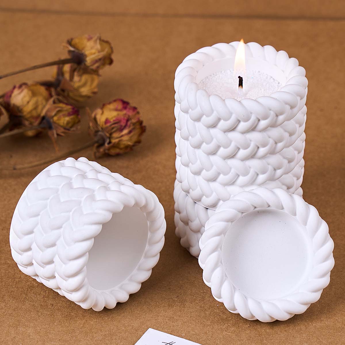 1/2/3/4 Katlı Kenevir Halatlı  - Candle Supplies Jars incelemesi ve fiyatı