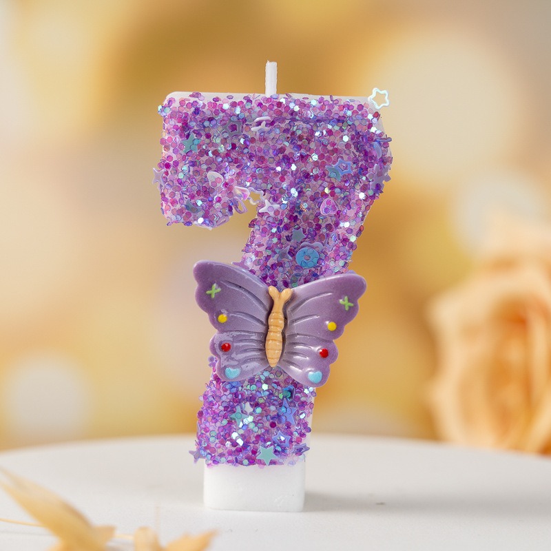 Mor Kelebek 0-9 Numaralı Doğum - Candle Supplies Luxury incelemesi ve fiyatı