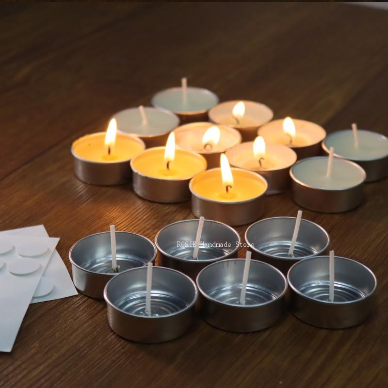 Boş çay balmumu dairesel alümi - Candle Supplies Jars incelemesi ve fiyatı