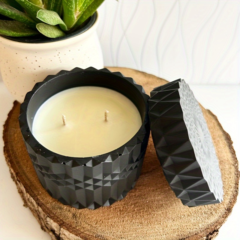 1 takım Ripple Mum Kabı Reçine - Candle Supplies Jars incelemesi ve fiyatı