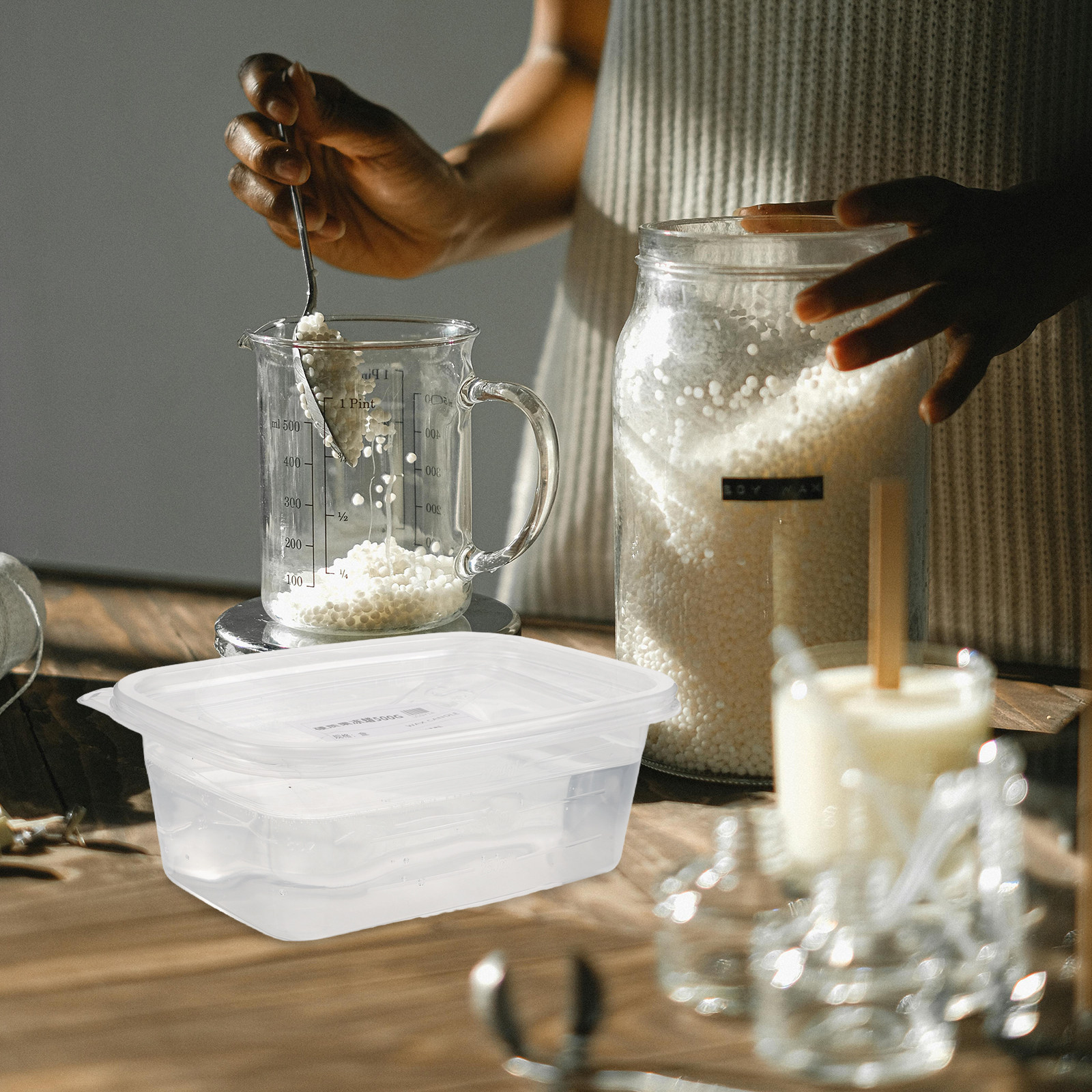 Mum Yapımı için Şeffaf Jel Bal - Candle Making Supplies Online incelemesi ve fiyatı