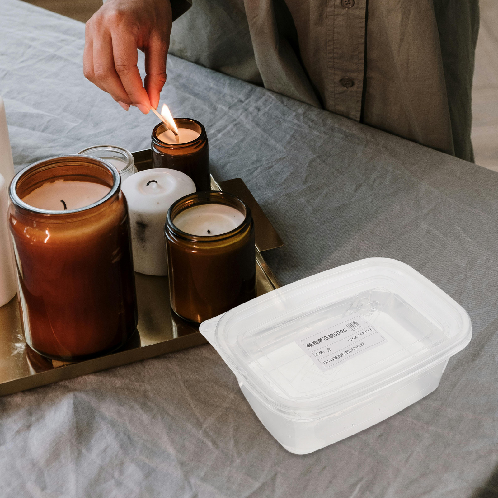Mum Yapımı için Şeffaf Jel Bal - Candle Making Supplies Online incelemesi ve fiyatı
