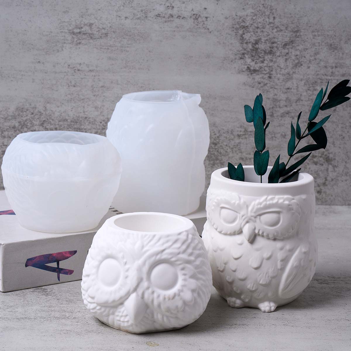 3D Baykuş Şekli Mum Kavanoz Si - Candle Supplies Jars incelemesi ve fiyatı