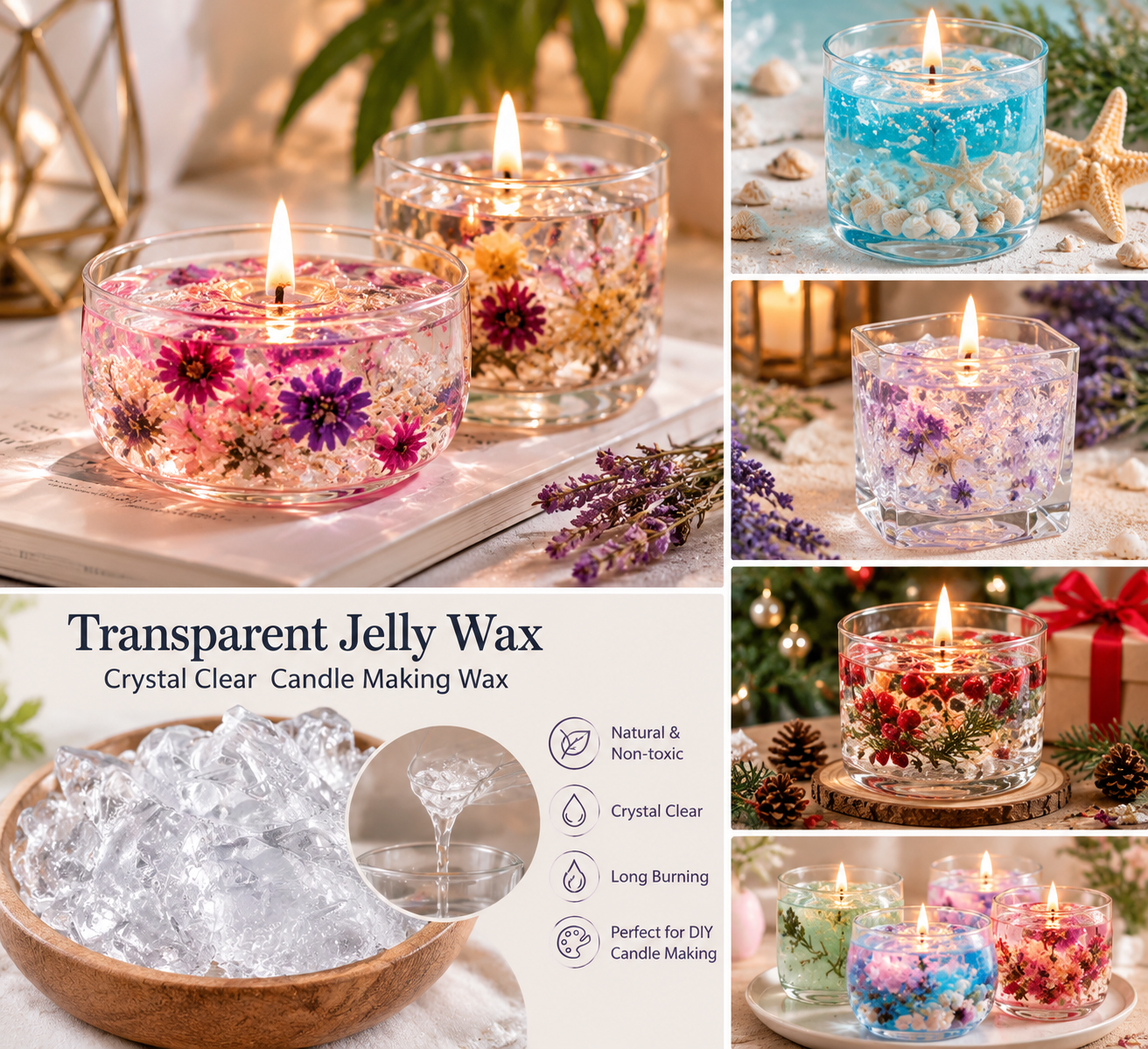 50/100/200/500g Jöle Balmumu M - Candle Making Supplies Online incelemesi ve fiyatı