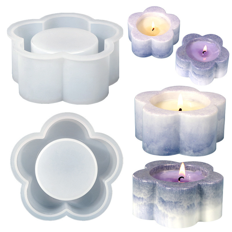 3D Erik Çiçeği şekilli Silindi - Candle Supplies Jars incelemesi ve fiyatı