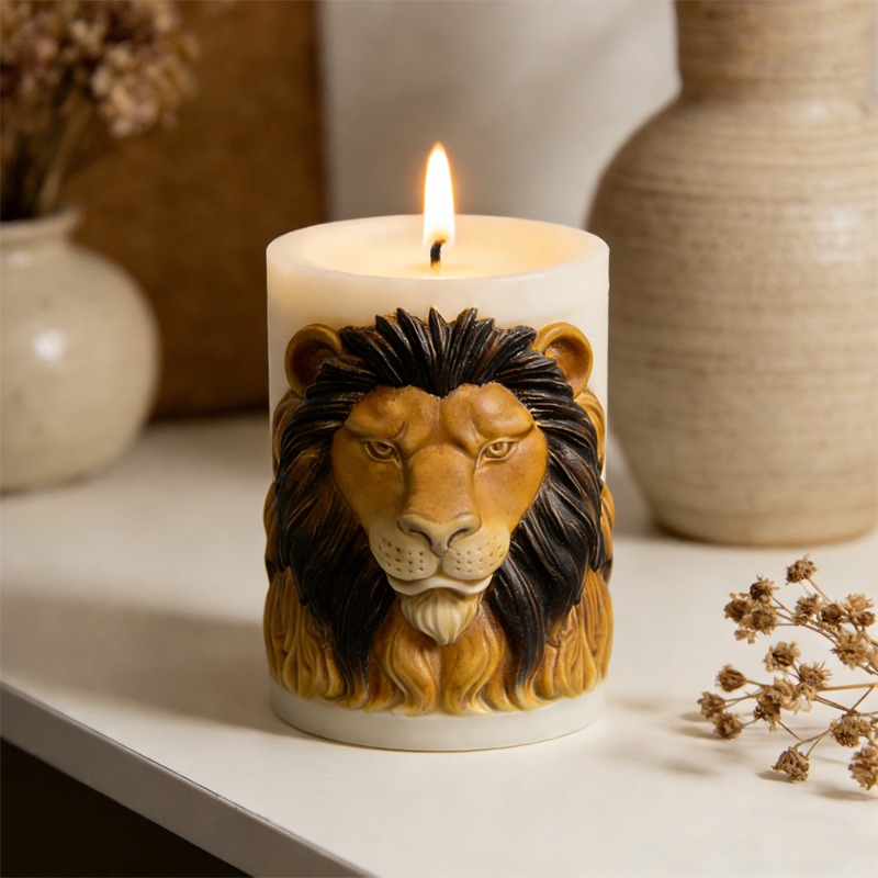 Hayvanlar Aslan Mum Kalıpları  - Candle Supplies Luxury incelemesi ve fiyatı