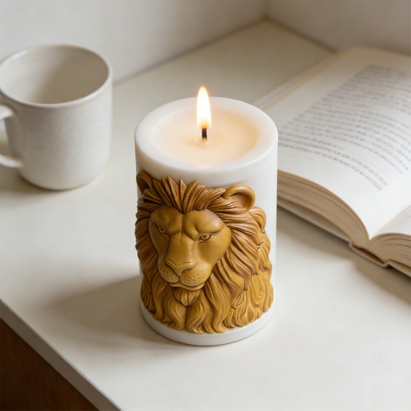 Hayvanlar Aslan Mum Kalıpları  - Candle Supplies Luxury incelemesi ve fiyatı