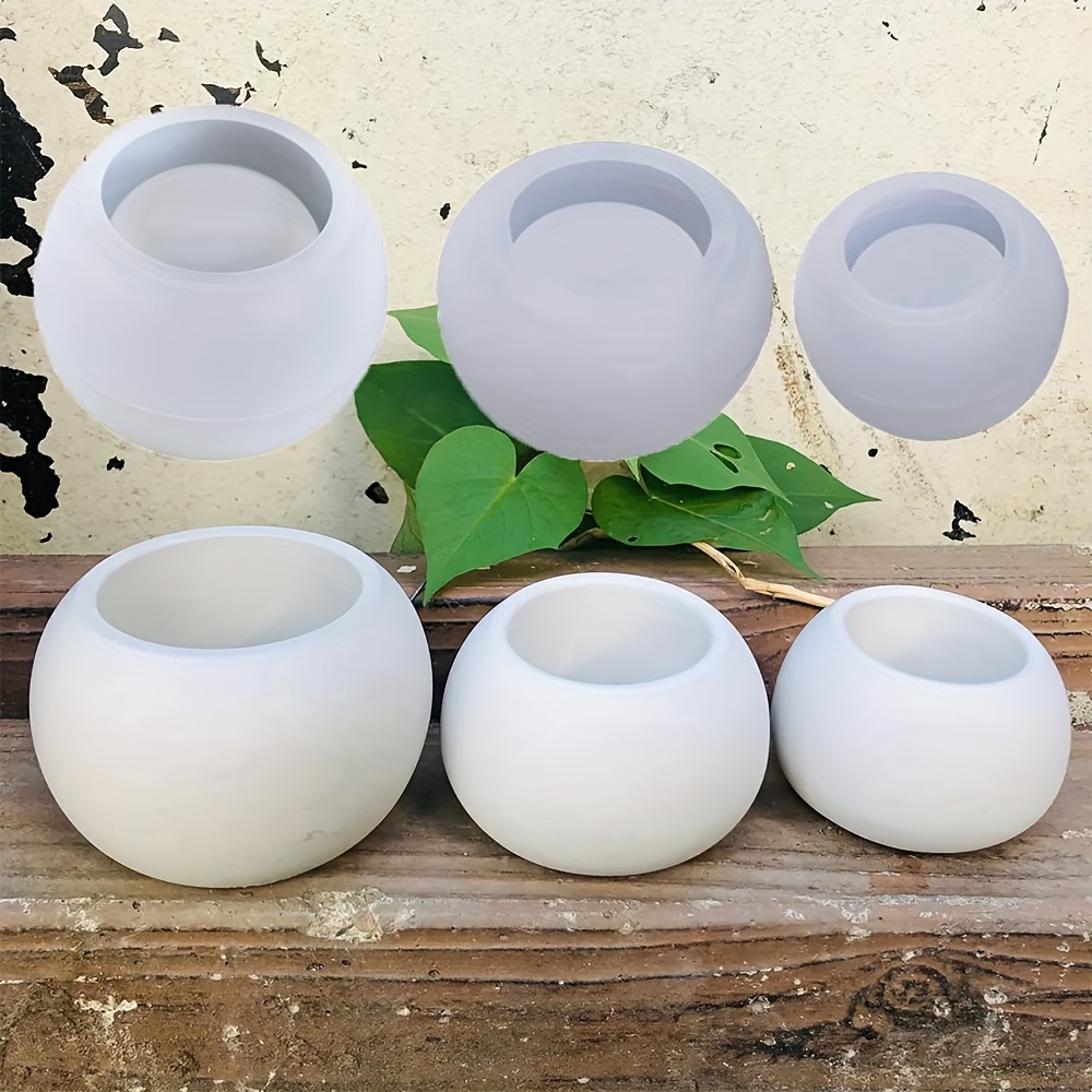 3 adet-yuvarlak saksı silikon  - Candle Supplies Jars incelemesi ve fiyatı