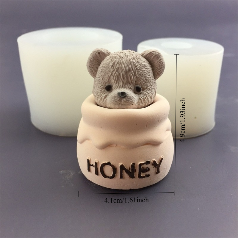 Sevimli Ayı Bal Kavanozu Silik - Candle Supplies Jars incelemesi ve fiyatı