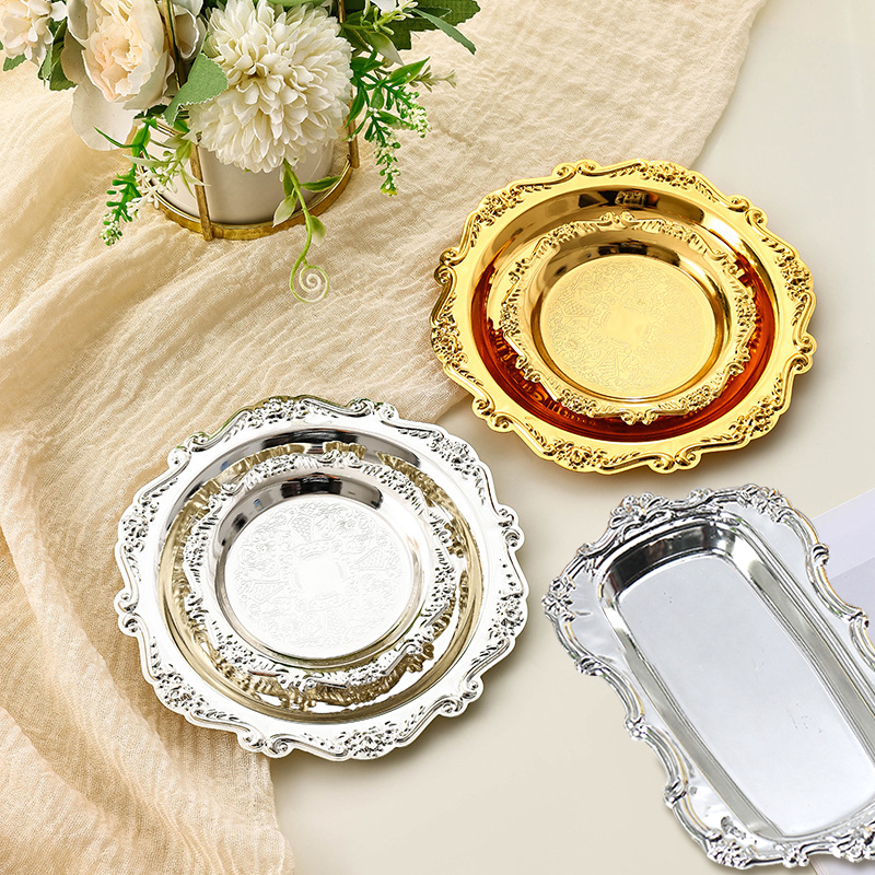 Retro Lüks Gümüş Kaplama Tabak - Candle Supplies Luxury incelemesi ve fiyatı