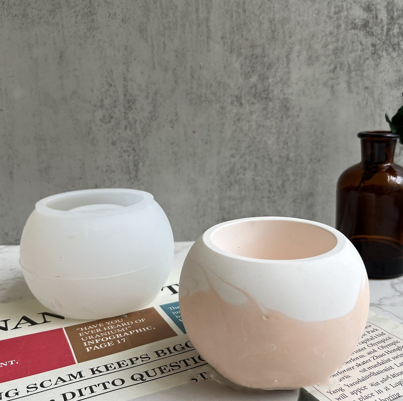 Yuvarlak beton mum kavanoz sil - Candle Supplies Jars incelemesi ve fiyatı