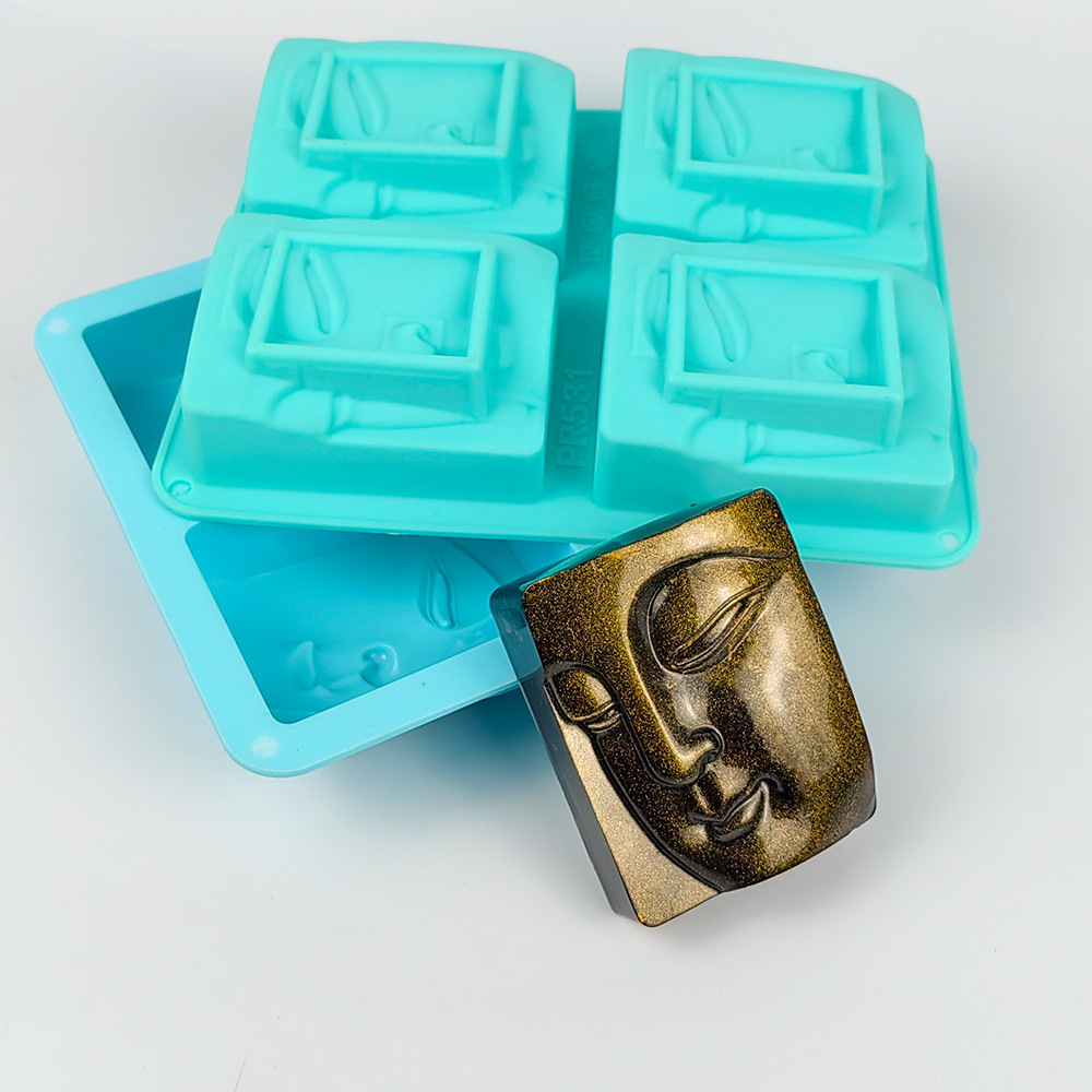4 delik buda portre sabun kalı - Candle Making Supplies Online incelemesi ve fiyatı