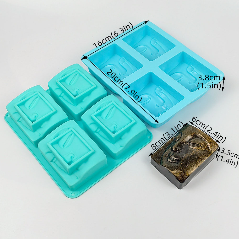 4 delik buda portre sabun kalı - Candle Making Supplies Online incelemesi ve fiyatı
